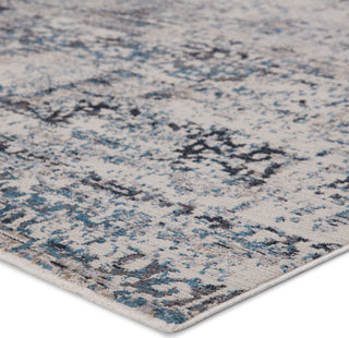 Jaipur Living Tunderra Halston TUN03 Gray/Blue Area Rug by Vibe