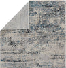 Jaipur Living Tunderra Halston TUN03 Gray/Blue Area Rug by Vibe