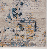 Jaipur Living Tunderra Terrior TUN05 Blue/Gold Area Rug by Vibe