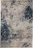 Jaipur Living Tunderra Terrior TUN05 Blue/Gold Area Rug by Vibe