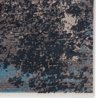 Jaipur Living Tunderra Trevena TUN09 Blue/Gray Area Rug by Vibe Corner Close Up Image