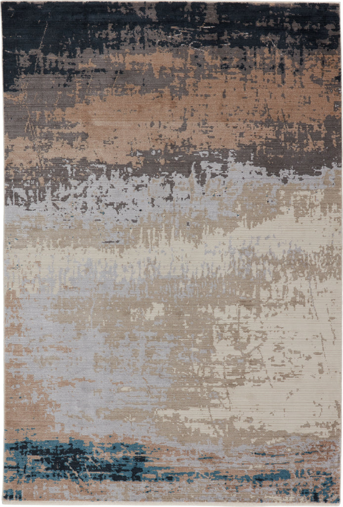 Jaipur Living Tunderra Wystan TUN10 Gray/Blue Area Rug by Vibe