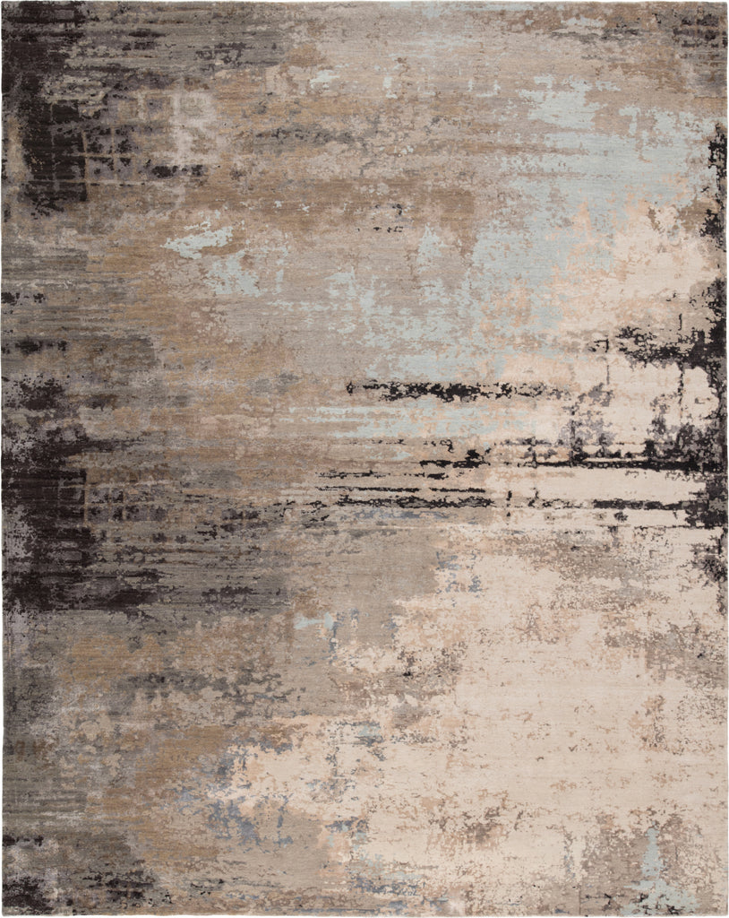 Jaipur Living Tattvam Misana TVM03 Gray/Tan Area Rug Main Image