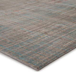 Jaipur Living Unstring Asthai UBV01 Light Gray/Multicolor Area Rug by Kavi - Corner