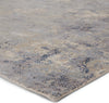 Jaipur Living Unstring Khamaj UBV04 Light Gray/Blue Area Rug - Corner