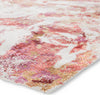 Jaipur Living Unstring Ajri 2 UBV07 Pink/Ivory Area Rug by Kavi - Corner
