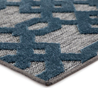 Jaipur Living Unika Nolita UNA01 Gray/Blue Area Rug by Nikki Chu