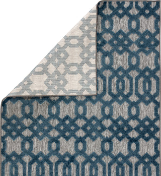 Jaipur Living Unika Nolita UNA01 Gray/Blue Area Rug by Nikki Chu