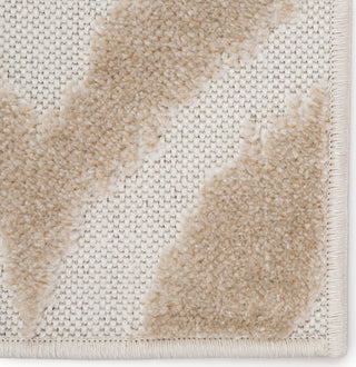 Jaipur Living Unika Ezzine UNA04 Beige/White Area Rug by Nikki Chu