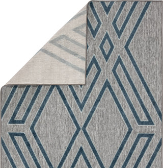 Jaipur Living Unika Tasma UNA07 Gray/Blue Area Rug by Nikki Chu