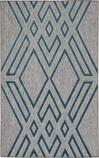 Jaipur Living Unika Tasma UNA07 Gray/Blue Area Rug by Nikki Chu