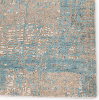 Jaipur Living Uvenuti Hava UVT01 Light Blue/Light Gray Area Rug Corner 