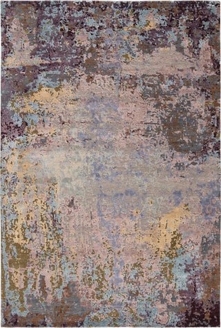 Jaipur Living Uvenuti Layer Of Time UVT06 Multicolor/Purple Area Rug - Top Down