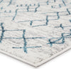 Jaipur Living Valen Copeland VAL02 White/Teal Area Rug