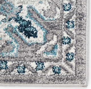 Jaipur Living Valen Lyme VAL06 Light Gray/Turquoise Area Rug