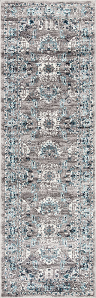 Jaipur Living Valen Lyme VAL06 Light Gray/Turquoise Area Rug