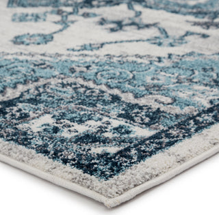 Jaipur Living Valen Lebanon VAL07 Turquoise/White Area Rug