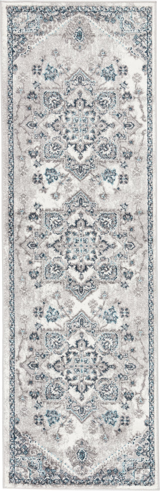 Jaipur Living Valen Lebanon VAL10 White/Light Gray Area Rug