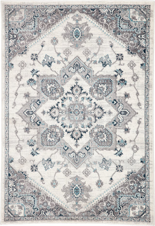 Jaipur Living Valen Lebanon VAL10 White/Light Gray Area Rug