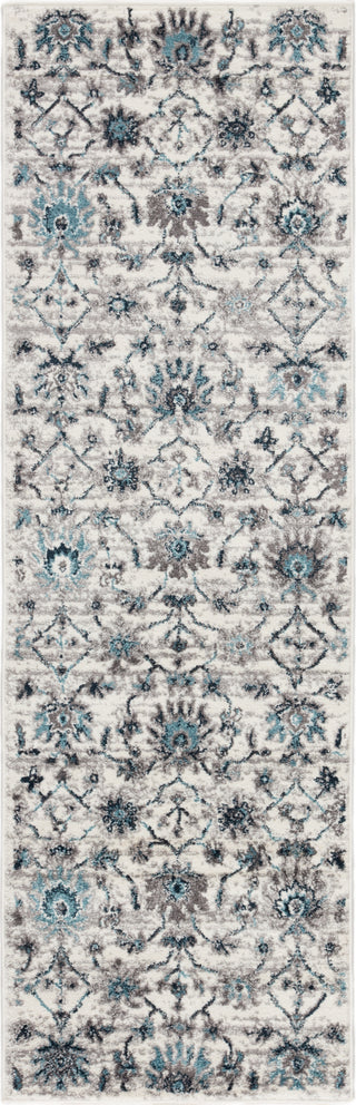 Jaipur Living Valen Colburn VAL12 White/Teal Area Rug