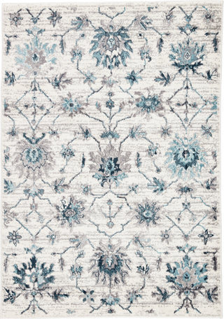 Jaipur Living Valen Colburn VAL12 White/Teal Area Rug