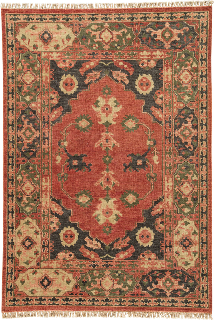 Jaipur Living Village Azra VBA02 Red/Black Area Rug by Artemis Main Image