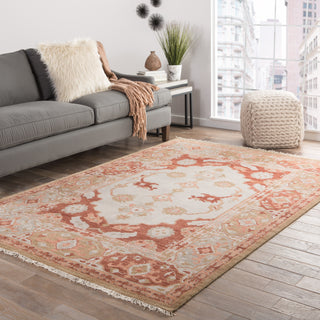 Jaipur Living Village Azra VBA04 Red/Tan Area Rug by Artemis Lifestyle Image Feature