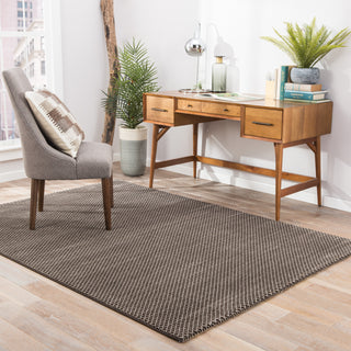 Jaipur Living Ventura Vinyasa VET01 Brown/Cream Area Rug Lifestyle Image Feature