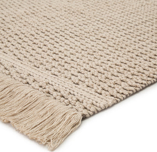 Jaipur Living Villa Soleil VIL01 Beige/Dark Taupe Area Rug Corner Image