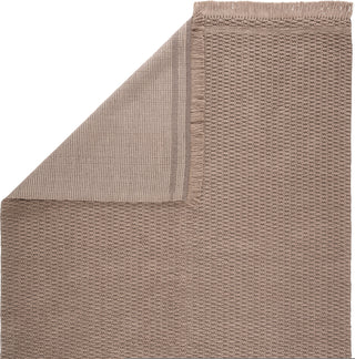 Jaipur Living Villa Soleil VIL02 Dark Taupe Area Rug Folded Backing Image