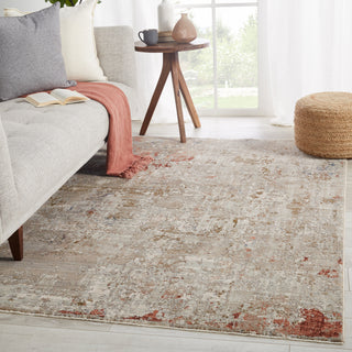 Jaipur Living Valentia Marzena VLN01 Tan/Rust Area Rug Lifestyle Image Feature