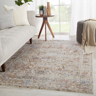 Jaipur Living Valentia Pierce VLN09 Gray/Multicolor Area Rug Lifestyle Image Feature