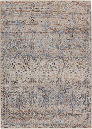 Jaipur Living Valentia Marisol VLN10 Beige/Blue Area Rug - Top Down