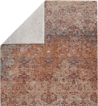 Jaipur Living Valentia Elianna VLN19 Tan/Rust Area Rug - Folded Corner