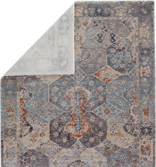 Jaipur Living Valentia Thessaly VLN21 Blue/Gray Area Rug - Folded Corner