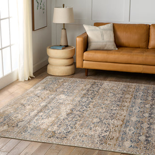 Jaipur Living Valentia Skylark VLN22 Gray/Cream Area Rug Lifestyle Image Feature