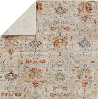 Jaipur Living Valentia Ozella VLN23 Taupe/Red Area Rug Backing Image