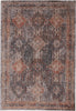 Jaipur Living Vanadey Rhosyn VND01 Blue/Red Area Rug by Vibe