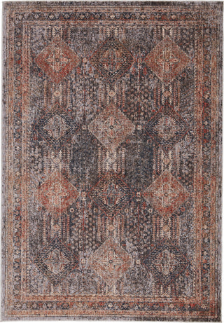 Jaipur Living Vanadey Rhosyn VND01 Blue/Red Area Rug by Vibe