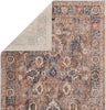 Jaipur Living Vanadey Inari VND02 Light Taupe/Blue Area Rug by Vibe Folded Backing Image