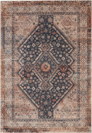 Jaipur Living Vanadey Vesna VND03 Blue/Light Taupe Area Rug by Vibe