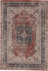 Jaipur Living Vanadey Temple VND04 Gray/Red Area Rug by Vibe