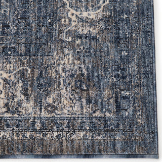 Jaipur Living Vanadey Temple VND05 Blue/Gray Area Rug by Vibe