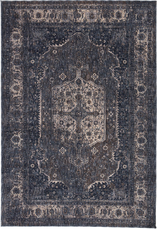 Jaipur Living Vanadey Temple VND05 Blue/Gray Area Rug by Vibe