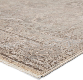 Jaipur Living Vienne Baptiste VNE03 Gray/Cream Area Rug Corner Image