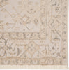 Jaipur Living Vienne Lucien VNE06 Cream/Light Gray Area Rug Corner Close Up Image