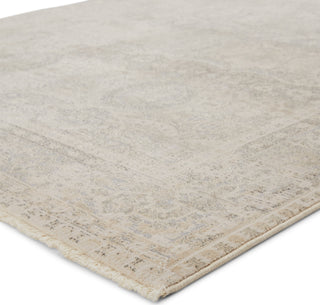 Jaipur Living Vienne Michon VNE07 Gray/Cream Area Rug Corner Image