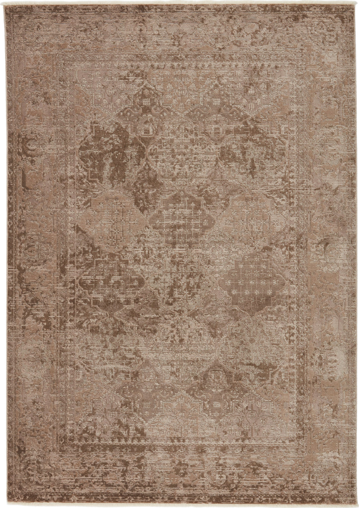 Jaipur Living Vienne Lourdes VNE08 Tan/Brown Area Rug Main Image