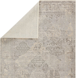 Jaipur Living Vienne Lourdes VNE09 Gray/Cream Area Rug Folded Backing Image