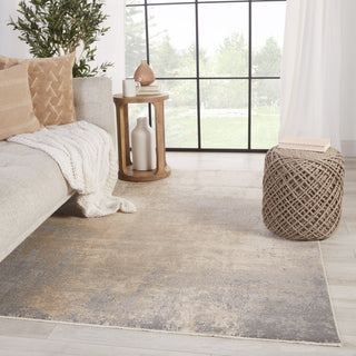 Jaipur Living Vienne Alcina VNE14 Cream/Gray Area Rug Lifestyle Image Feature